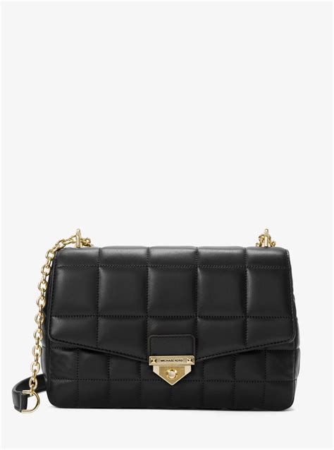 michael kors soho extra large bag|soho quilted shoulder bag.